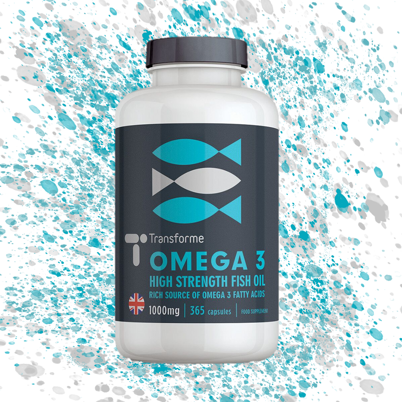 Omega 3 Fish Oil 1000mg Capsules High Strength Omega 3 Fatty Acids DHA and EPA