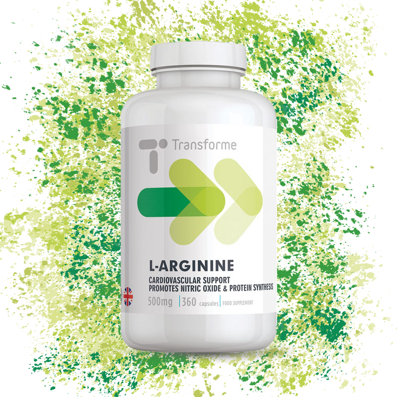 L-Arginine Amino Acid | 500mg - 1000mg Serving | Pure Rapid Absorption Capsules