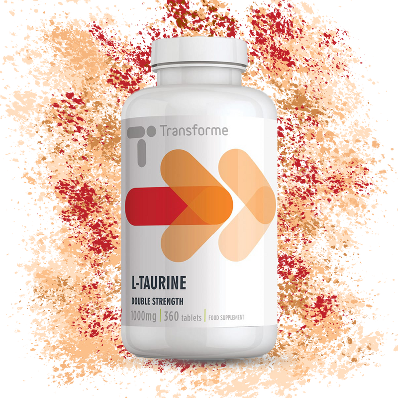 Taurine Tablets High Strength Amino Acid Taurine Supplement 1000mg