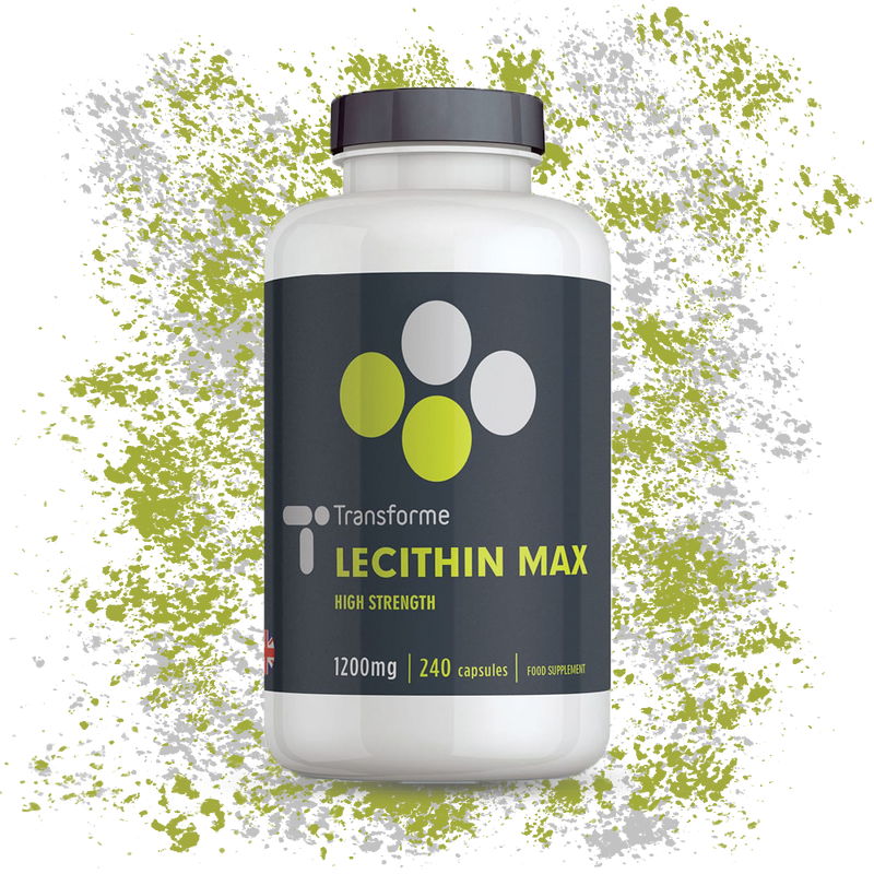 Lecithin 1200mg Capsules, High Absorbtion Soya Lecithin Softgels Supplement, Rich in Phospholipids including Choline