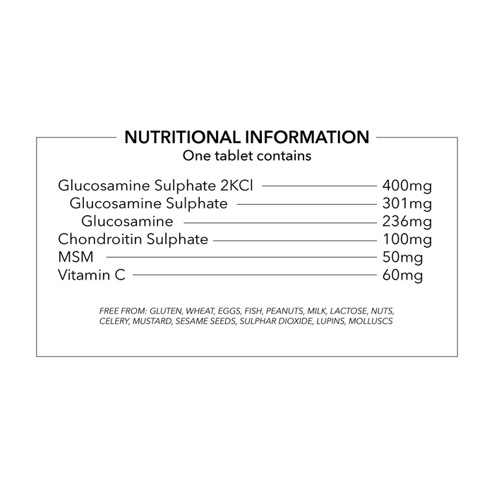 Glucosamine Chondroitin MSM and Vitamin C Complex, 365 Tablets