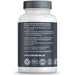 Transforme fish free Omega 3 Algal Oil, 60 x 500mg softgel capsules, DHA, bottle back with directions for use