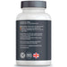 Co Enzyme Q10 100mg capsules by Transforme, 180 CoQ10 softgels bottle, back showing directions for use