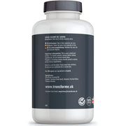 Transforme Pure Extra Virgin Coconut Oil 1000mg, cold pressed quality oil, in softgel capsules, natural healthy fatty acids, MCTs, bottle back showing directions for use
