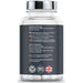 Hyaluronic Acid high strength 100mg capsules, All Natural, 120 capsules, Transforme bottle back with directions for use