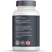 Vitamin D3 5000 iu capsules, one a day cholecalciferol Vitamin D softgels, Transforme 360 capsule bottle back with directions for use