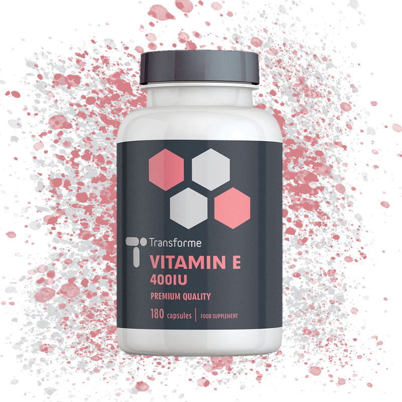 Vitamin E 400iu Capsules, High Absorption Vitamin E Oil in Easy to Swallow Softgels