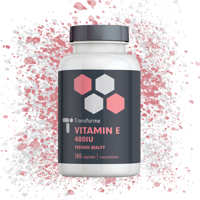 Vitamin E 400iu Capsules, High Absorption Vitamin E Oil in Easy to Swallow Softgels